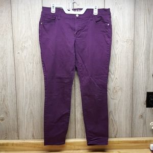 OLD NAVY Purple RockStar Jeans